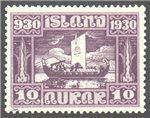 Iceland Scott 155 Mint